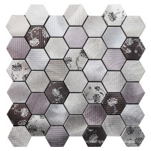 Wholesale Seamless Hexagon Aluminum Alloy Mosaic